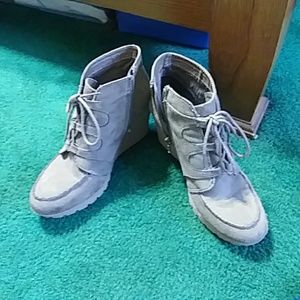 Bootie boots only worn once.